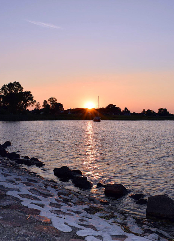 Sonnenuntergang - Seebad Lubmin